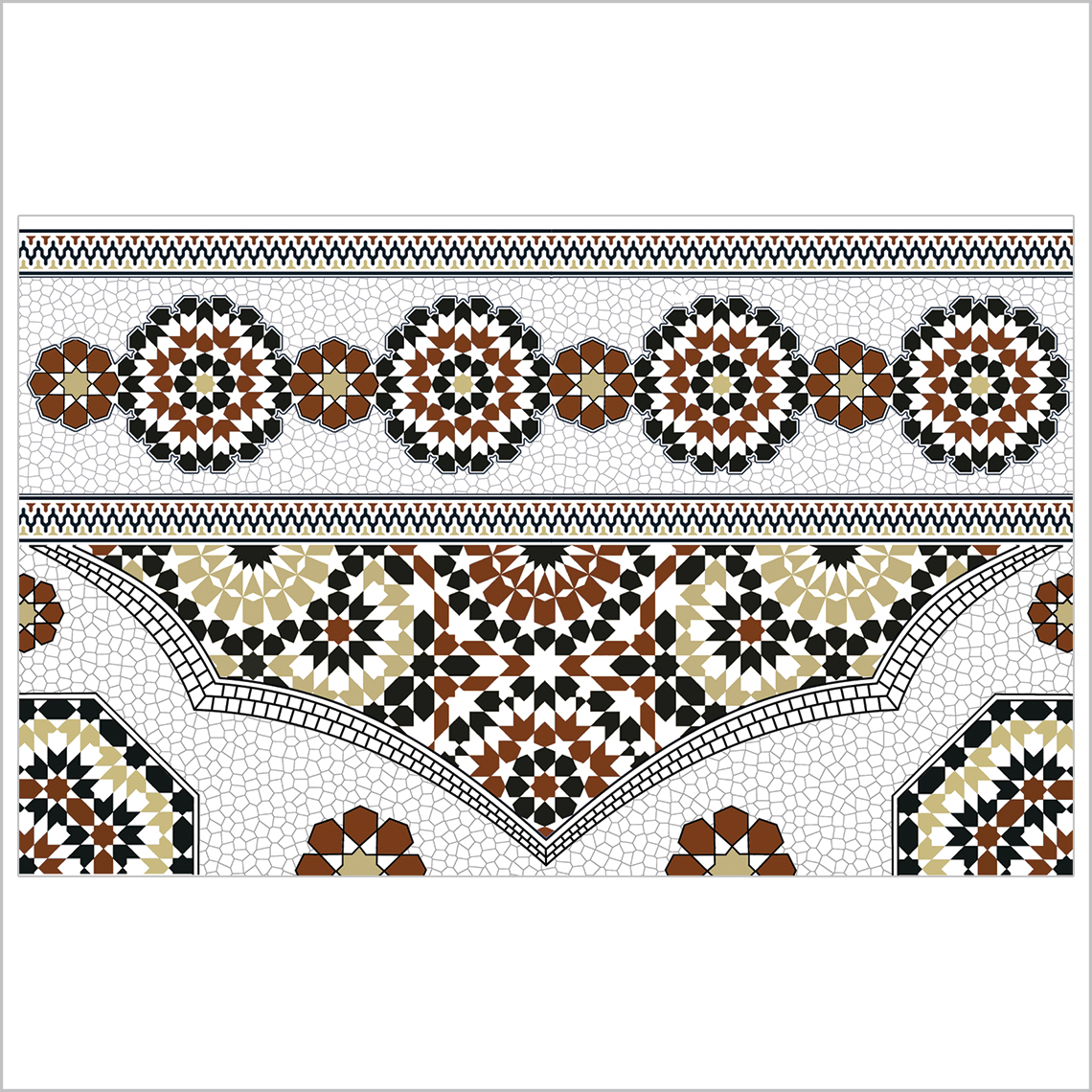 Marrakech-marron-bordure-25x40-revetement-mural-essid-ceramique-img-01